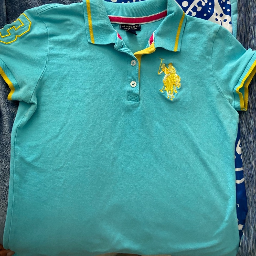 Youth polo short sleeve u.s